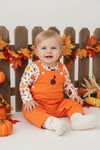 Unisex Orange overall with long sleeve undershirt. RPB60585 SOL