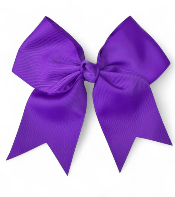 8" X 8" Cheer leader hair bows with alligator clip. 6pcs/$10.50