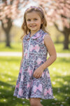 Coquette camouflage printed HI-Performance activewear dress w/under shorts attached. GSD013013-SOL