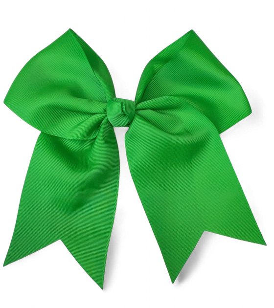 8" X 8" Cheer leader hair bows with alligator clip. 6pcs/$10.50