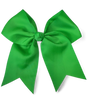 8" X 8" Cheer leader hair bows with alligator clip. 6pcs/$10.50
