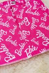 Fiuscha Barbie printed w/back pockets. DRG65153134 S