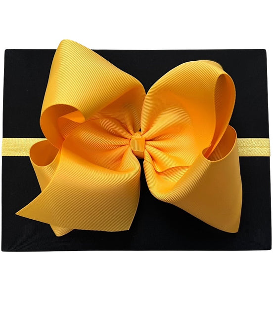 6"Baby headbands available in 10 colors. 5pcs/$10.00