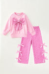 Inspired large front bow on top and pants. OFG62967 AMY