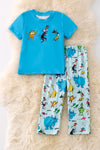 Boy's Dr.seu** printed pajama set. OFB50057 JEAN