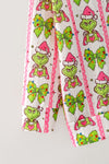 Christmas character printed girls 2 piece set. OFG63375 SOL