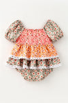 Mama's Girl bubble sleeve and 2 tiered ruffle bodysuit. RPG64366 AMY