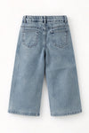 Lt. Blue denim pants with cute bows & rhinestones. PNG60664 AMY