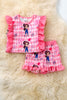 Rache* printed girls 2 piece set. OFG50325 AMY