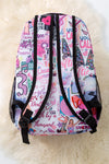 Cute Character printed backpack for girls or boys.