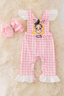  RPG40833 WEN: Character applique baby romper.