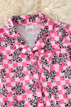 Checkered printed women pajamas. PJW60027 AMY