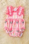 Butterfly & floral printed baby onesie with snaps. RPG50342 AMY