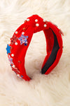 Cute patriotic girls headbands! 2pcs/$13.00