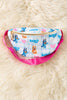 9"X5" Multi-printed character fanny packs.