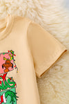 TPB40178 JEANN: Ivory Christmas Character tee-shirt.🎄