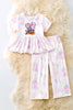 Multi- Printed Character girls 2 piece set. OFG50908 AMY
