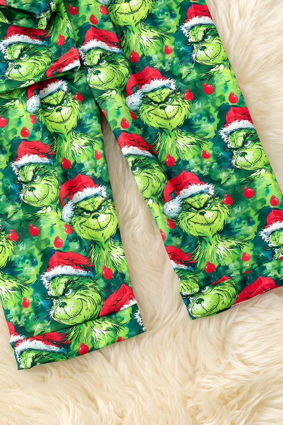 Christmas Character printed unisex pajamas. PJG50426 JEAN
