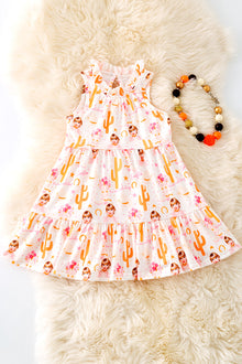  Tyl*r Sw*ft girl tiered dress. DRG51035 JEAN