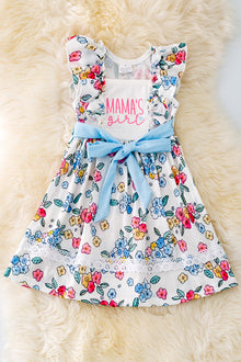  Mama's girl floral printed dress. DRG41301 JEAN