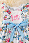 Mama's girl floral printed dress. DRG41301 JEAN