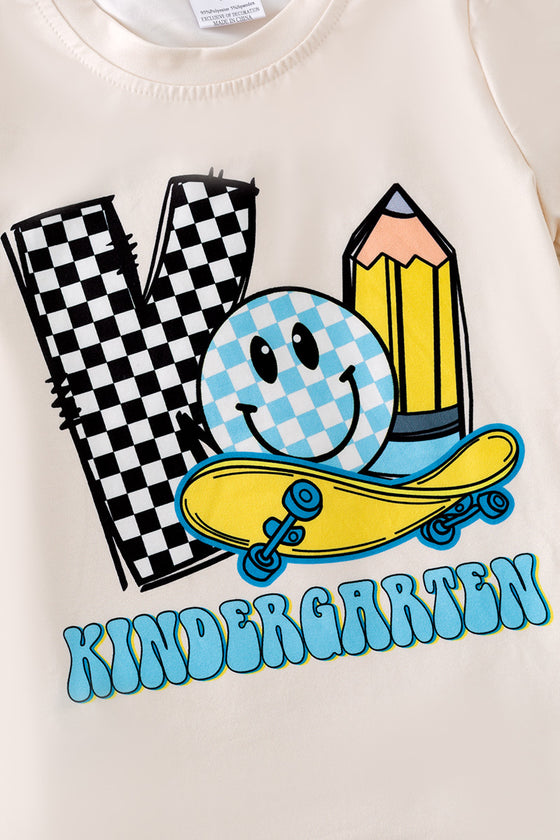 Back to school grade tee-shirt.