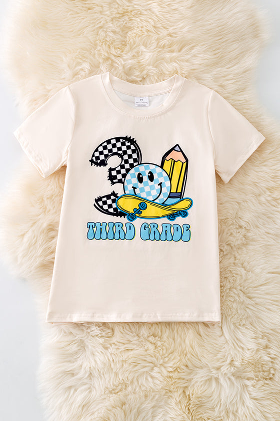 Back to school grade tee-shirt.
