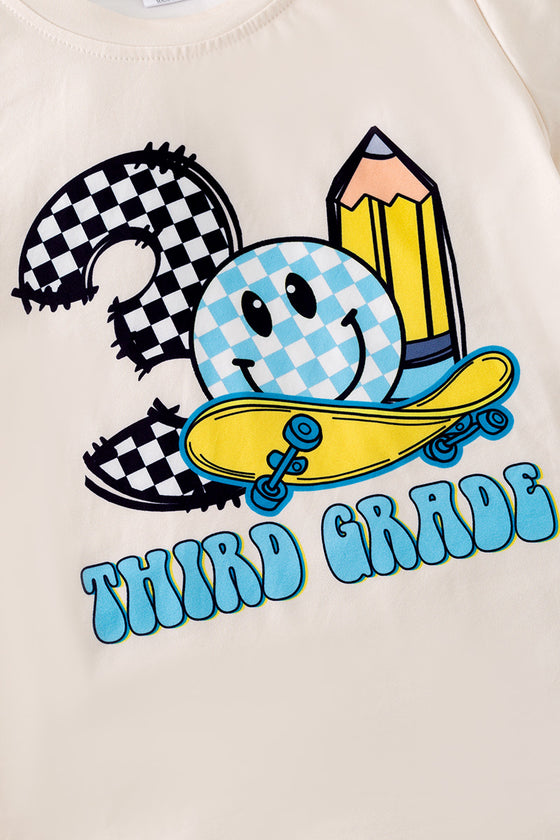 Back to school grade tee-shirt.
