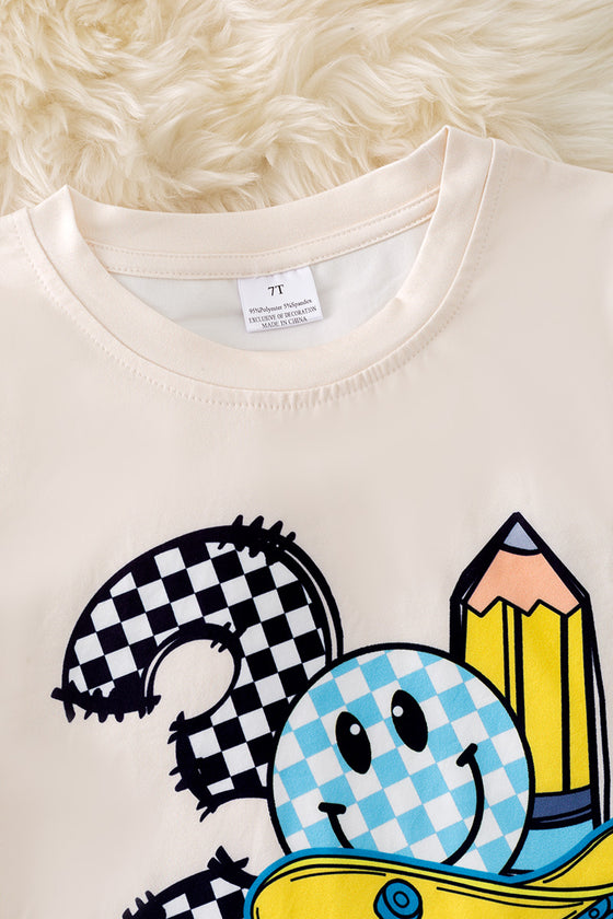 Back to school grade tee-shirt.