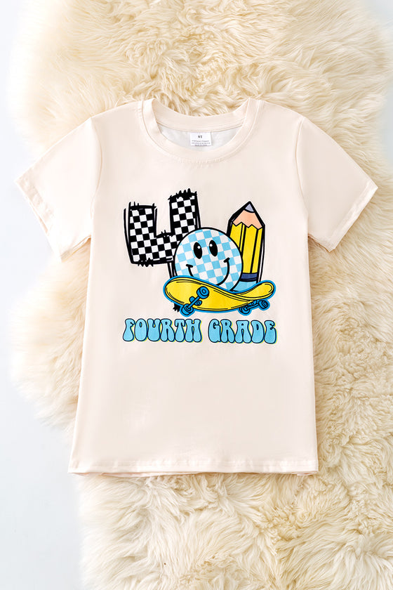 Back to school grade tee-shirt.