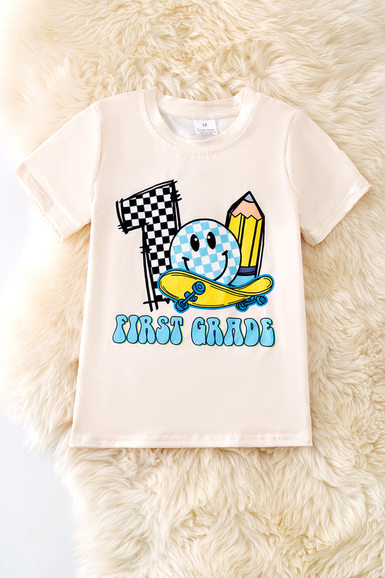 Back to school grade tee-shirt.
