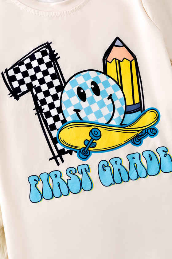 Back to school grade tee-shirt.