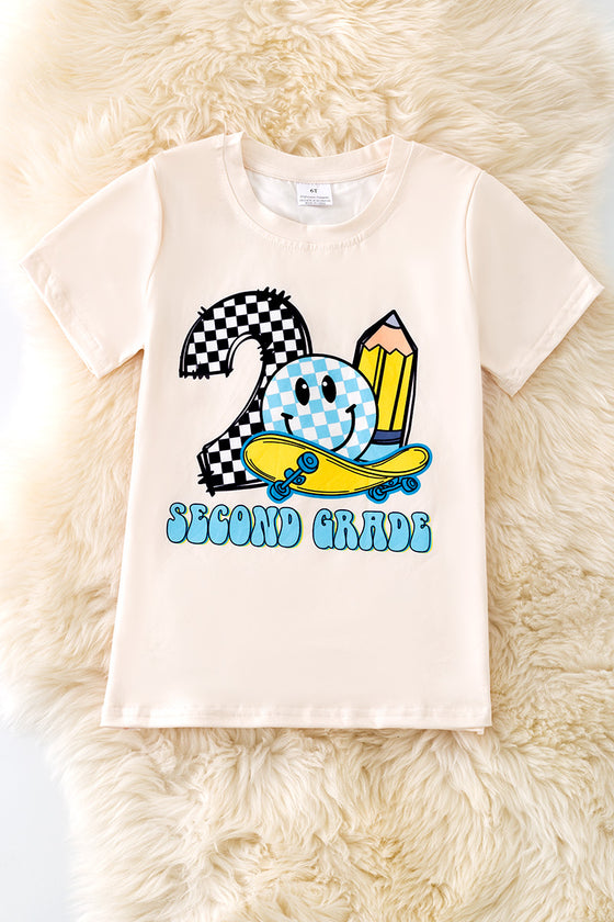 Back to school grade tee-shirt.