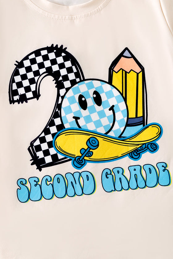 Back to school grade tee-shirt.