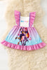 K-P girls ruffle hem dress. DRG61739 JEA