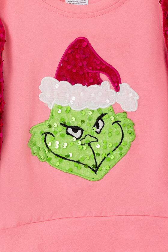 Christmas Grinc* application sweatshirt. TPG50522 SOL