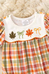 Cute autumn embroidered baby romper. RPG61919 SOL