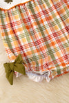 Cute autumn embroidered baby romper. RPG61919 SOL