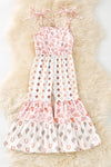 Western multi patch printed romper. PNG60187 JEAN