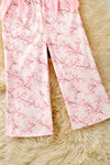 Pink Cherry blossom romper. (UNDER TEE NOT INCLUDED) PNG60228 JEAN