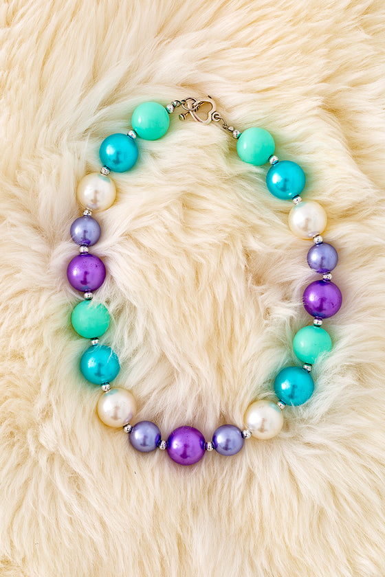 Multi-Color bubble necklace. 3PCS/$12.00 ACG40455 S