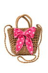 Cute Fuchsia inspired today bag w/big bow.  BBG40023
