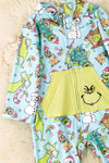 Christmas character printed boys baby romper. RPB50378 AMY