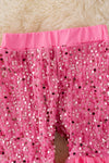 PNG40443 SOL: Pink sequins tulle bottoms.