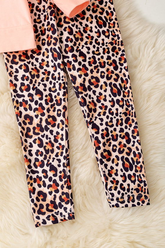 Cute turkey application girls 2 piece set. OFG51479 JEAN