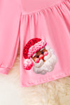 Santa 3d pattern printed 2 piece set. OFG52340 JEAN