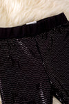 Black shimmery bell pants. PNG40232 wen