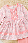 Pumpkin printed tunic with cotton leggings. OFG61737 AMY