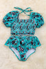 Old west Smocked swim set. SWG25144002 SOL