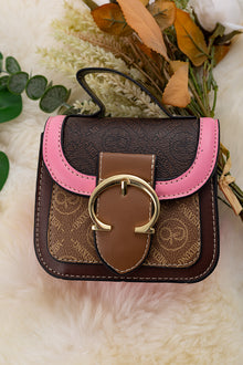  Chocolate Inspired Multi-color mini purse. BBG40015 M